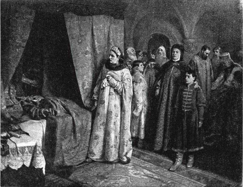 Кончина царя Федора Алексеевича