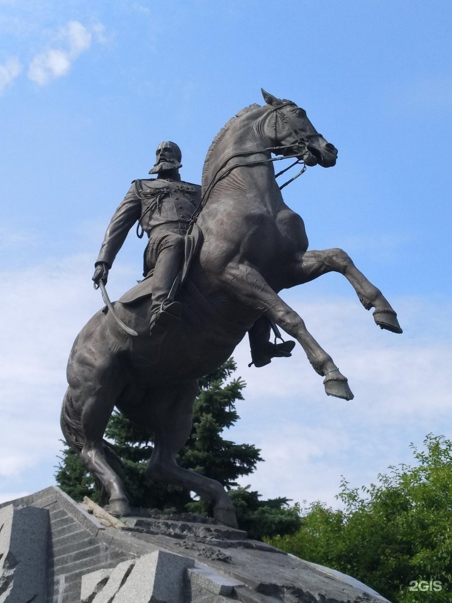 Памятник генералу Скобелеву в Москве