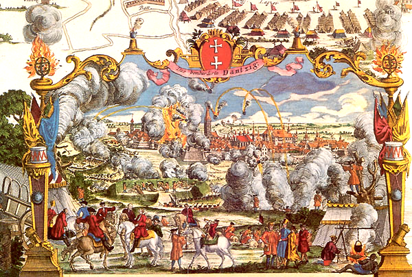 Осада Данцига русскими войсками в 1734 году